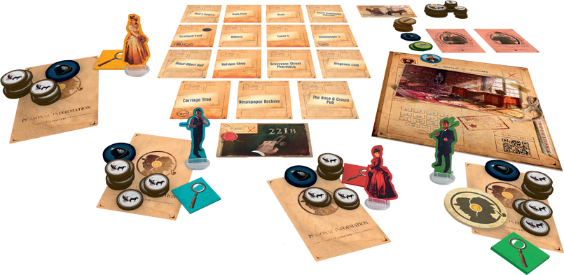 Watson & holmes board shop game